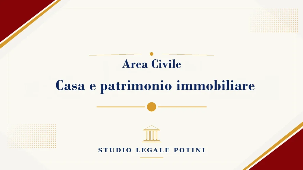 Casa e patrimonio immobiliare