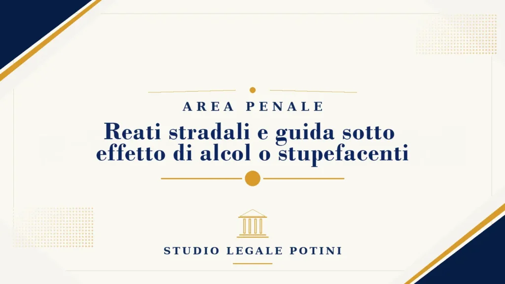 Reati stradali